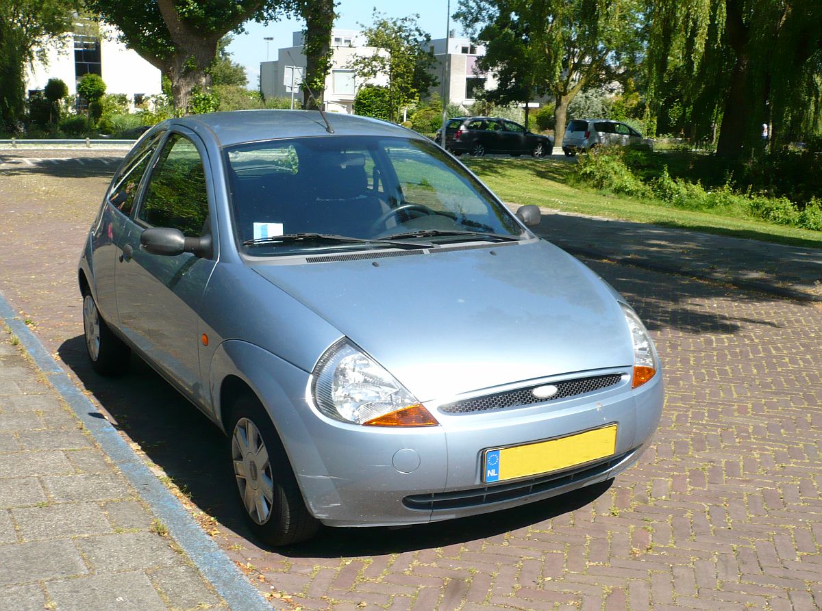 Ford Ka Baujahr 2007. Leiden, Niederlande 27-06-2015.