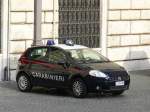 Fiat Punto der Carabinieri. Rom Italien 31-08-2014.