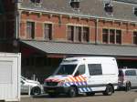 Alle/424648/mercedes-benz-519cdi-sprinter-polizeifahrzeug-amsterdam Mercedes Benz 519CDi Sprinter Polizeifahrzeug. Amsterdam Centraal Station, Niederlande 09-04-2014.
