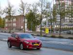 alle/383080/mazda-3-hatchback-baujahr-2014-amsterdam Mazda 3 Hatchback Baujahr 2014. Amsterdam, Niederlande 22-10-2014.