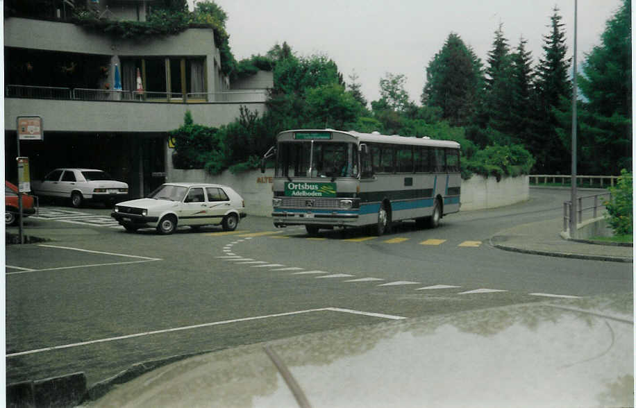 (014'512) - AFA Adelboden - Nr. 8/BE 26'708 - Setra (ex TPYG Yverdon Nr. 2) am 12. Juli 1996 in Adelboden, Altersheim