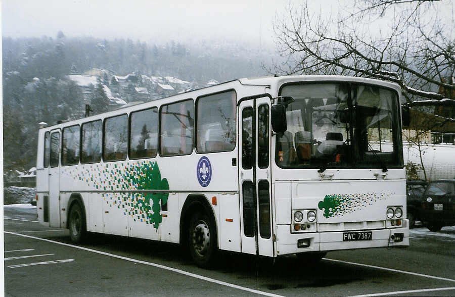 (028'224) - Aus Polen: Zwiazek Harcerstwa Polskiego, Poznan - PWC 7387 - Jelcz am 4. Dezember 1998 in Thun, Seestrasse