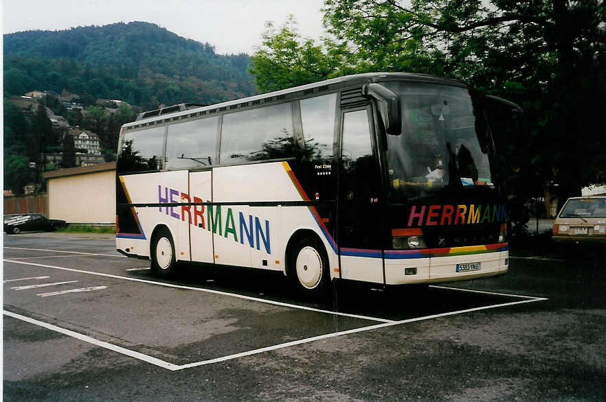 (031'534) - Aus Frankreich: Herrmann, Lembach - 5383 YN 67 - Setra am 22. Mai 1999 in Thun, Seestrasse