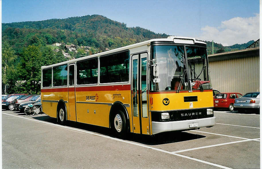 (036'732) - Spring, Schwenden - BE 26'671 - Saurer/R&J am 11. September 1999 in Thun, Seestrasse