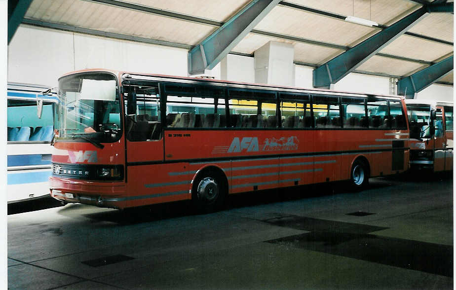 (037'234) - AFA Adelboden - Nr. 9/BE 26'709 - Setra am 10. Oktober 1999 im Autobahnhof Adelboden