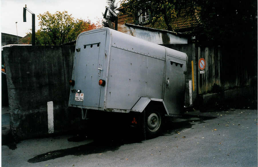 (037'411) - AvH Heimenschwand - BE 184'364 - R&J Gepckanhnger am 24. Oktober 1999 in Thun, Garage STI