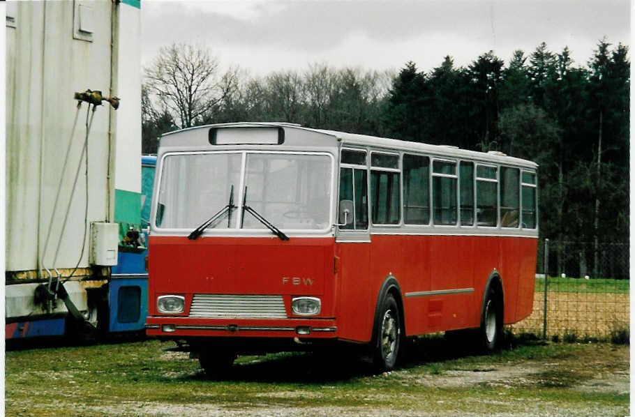 (039'918) - VBD Davos - Nr. 11 - FBW/R&J am 18. Mrz 2000 in Herzogenbuchsee, Heiniger