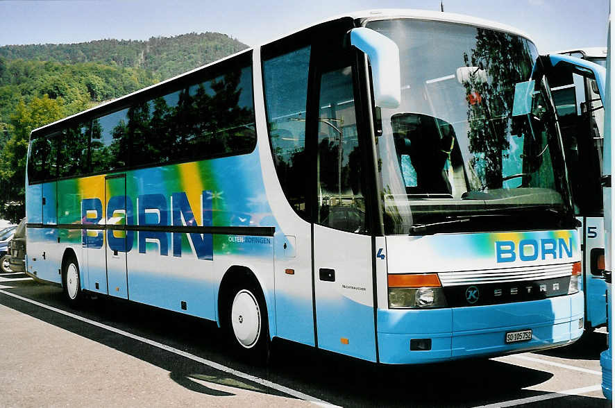 (042'616) - Born, Olten - Nr. 4/SO 105'752 - Setra am 16. August 2000 in Thun, Seestrasse