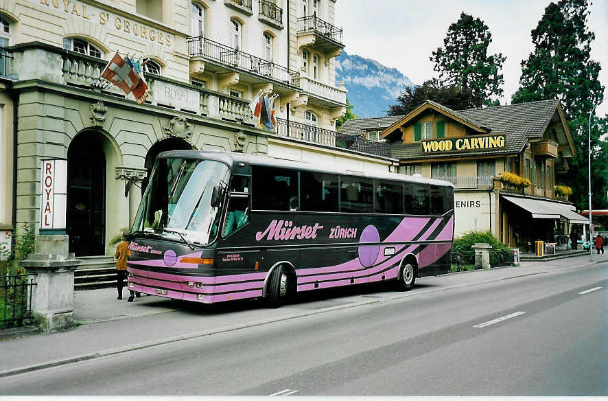 (043'425) - Mrset, Zrich - ZH 554'763 - Bova am 8. Oktober 2000 in Interlaken, Hotel Royal St. Georges