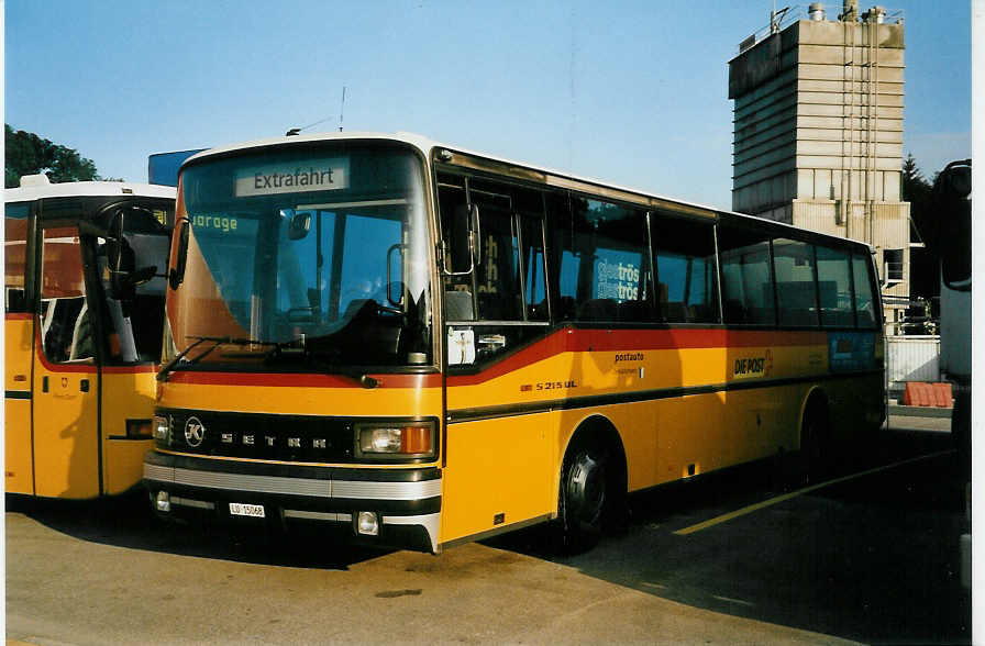 (048'124) - Stirnimann, Neuenkirch - Nr. 41/LU 15'068 - Setra am 17. Juli 2001 in Langenthal, Calag