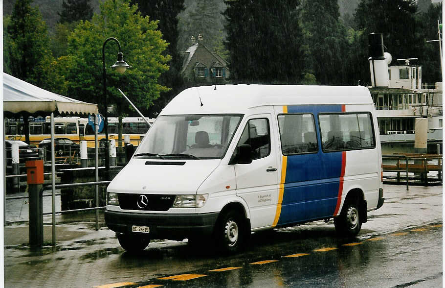 (055'936) - Engeloch, Riggisberg - Nr. 10/BE 26'515 - Mercedes am 10. September 2002 bei der Schifflndte Thun