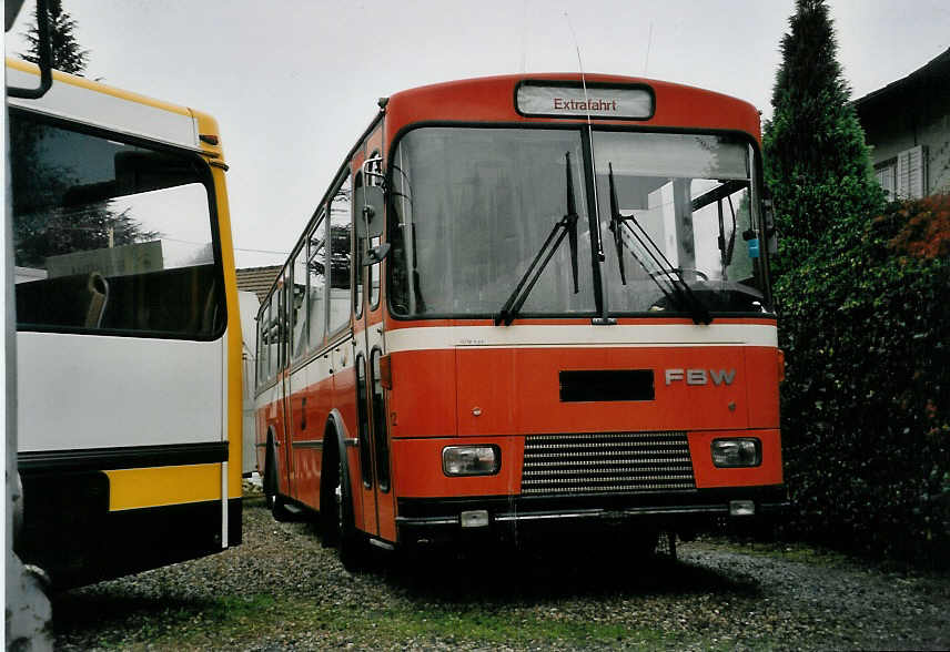 (056'910) - AAGU Altdorf - Nr. 12 - FBW/R&J am 12. Oktober 2002 in Btzberg, Heiniger