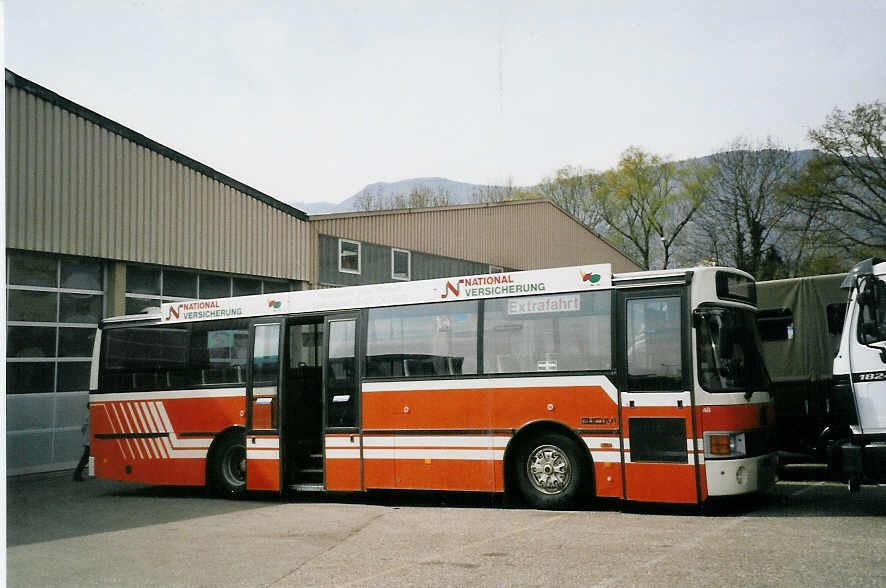 (059'734) - Andres, Effretikon - Nr. 44 - Volvo/Van Hool am 14. April 2003 in Bellach, Hess