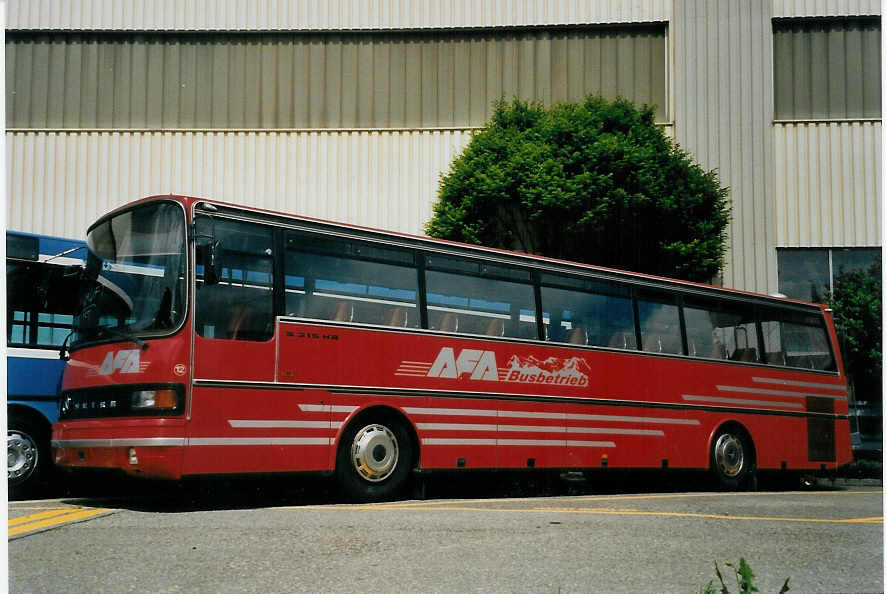 (060'116) - AFA Adelboden - Nr. 12 - Setra am 12. Mai 2003 in Biel, Rattinbus