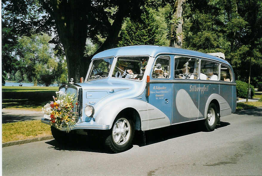 (061'428) - Schneider, Ermenswil - SG 9155 - Saurer/Lauber am 13. Juli 2003 in Luzern, Verkehrshaus