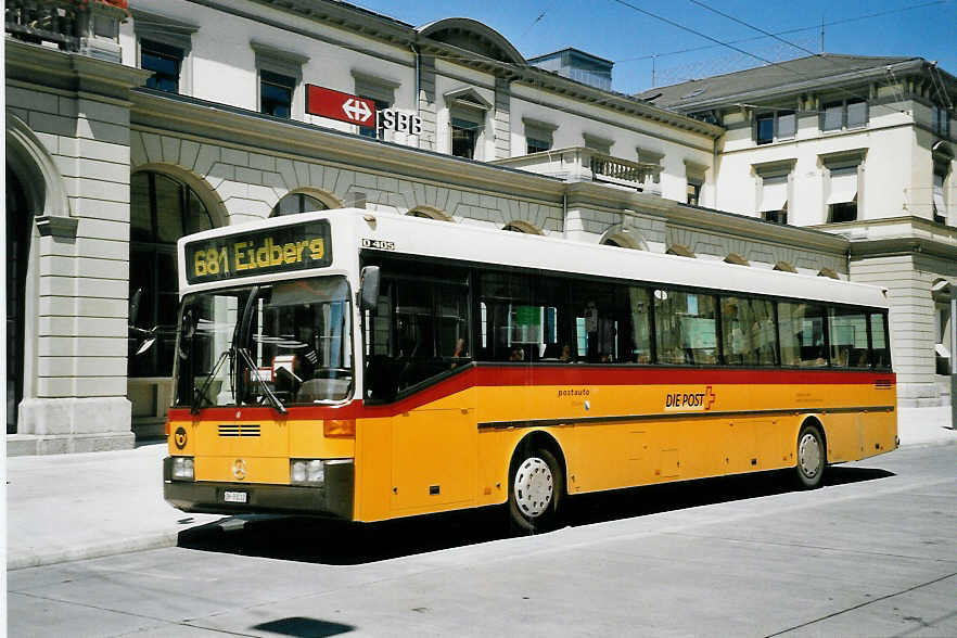 (061'716) - Steiger, Schlatt - ZH 93'012 - Mercedes am 19. Juli 2003 beim Hauptbahnhof Winterthur