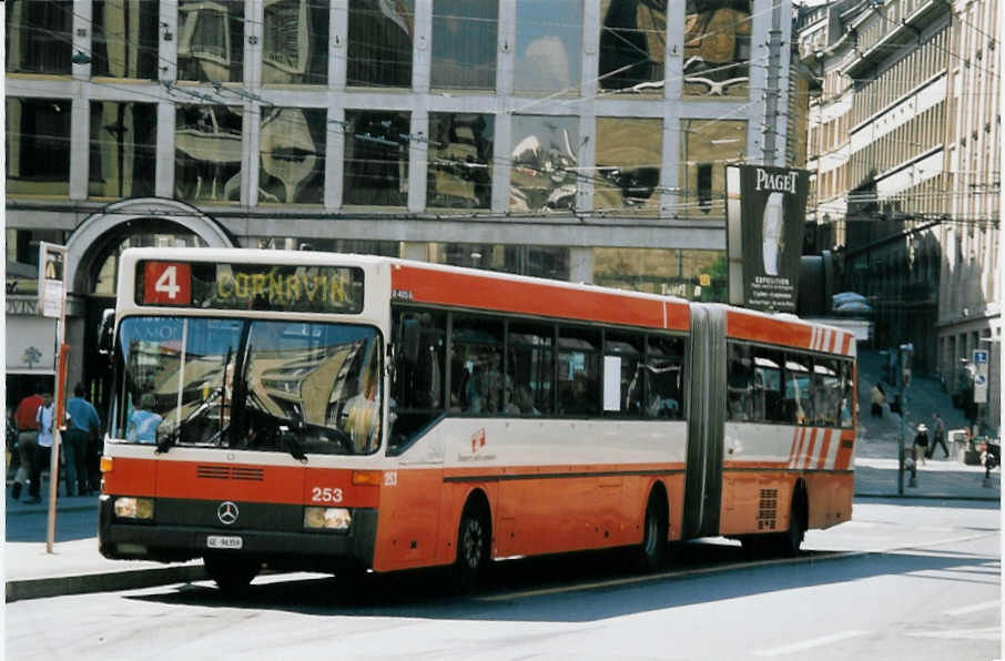 (062'433) - TPG Genve - Nr. 253/GE 96'359 - Mercedes am 4. August 2003 in Genve, Bel-Air