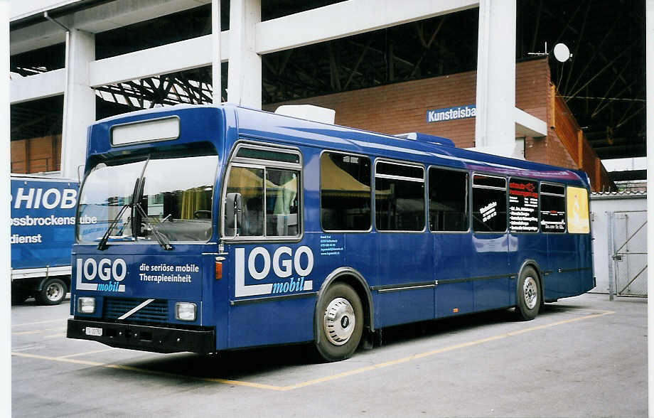 (062'734) - Frei, Kaltenbach - TG 22'782 - Volvo/Gangloff (ex SVB Bern Nr. 183) am 28. August 2003 in Thun, Grabengut