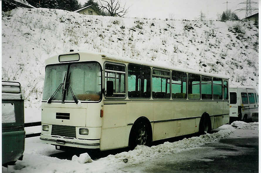 (065'710) - Bus+Taxi-Zentrale, Interlaken - FBW/R&J (ex ATGH Heiligenschwendi Nr. 1) am 26. Februar 2004 in Matten, Wenger Transporte