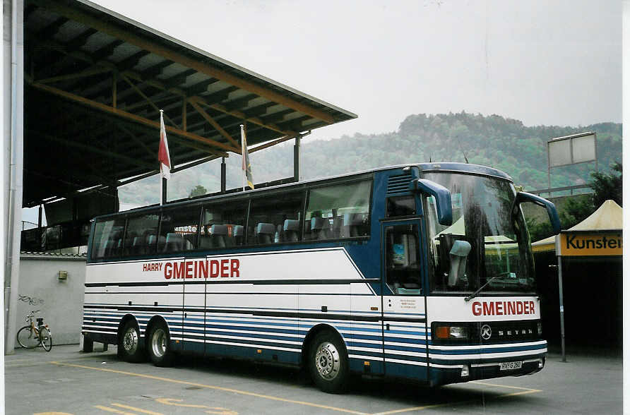 (067'431) - Aus Deutschland: Gmeinder, Schlier - RV-G 260 - Setra am 12. Mai 2004 in Thun, Grabengut