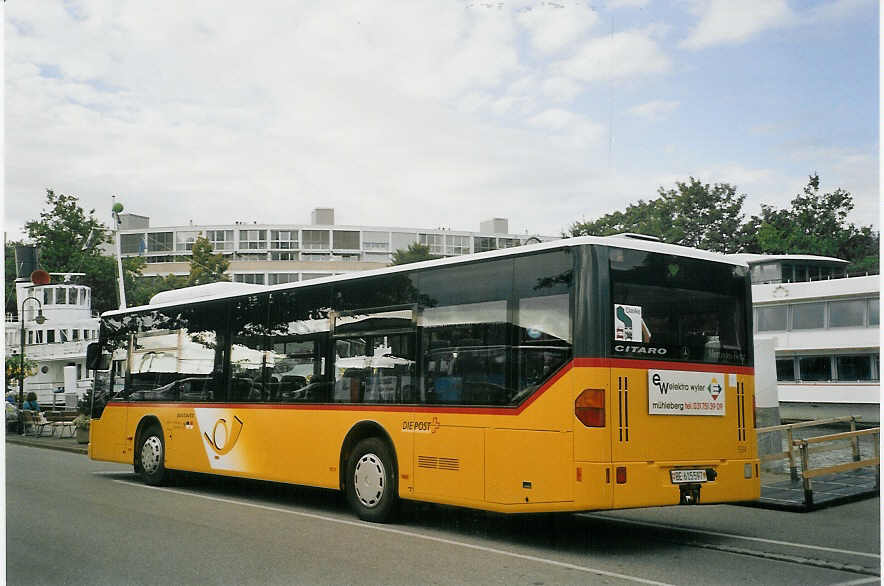 (069'929) - PostAuto Bern-Freiburg-Solothurn - Nr. 534/BE 615'597 - Mercedes (ex P 25'237) am 14. August 2004 bei der Schifflndte Thun