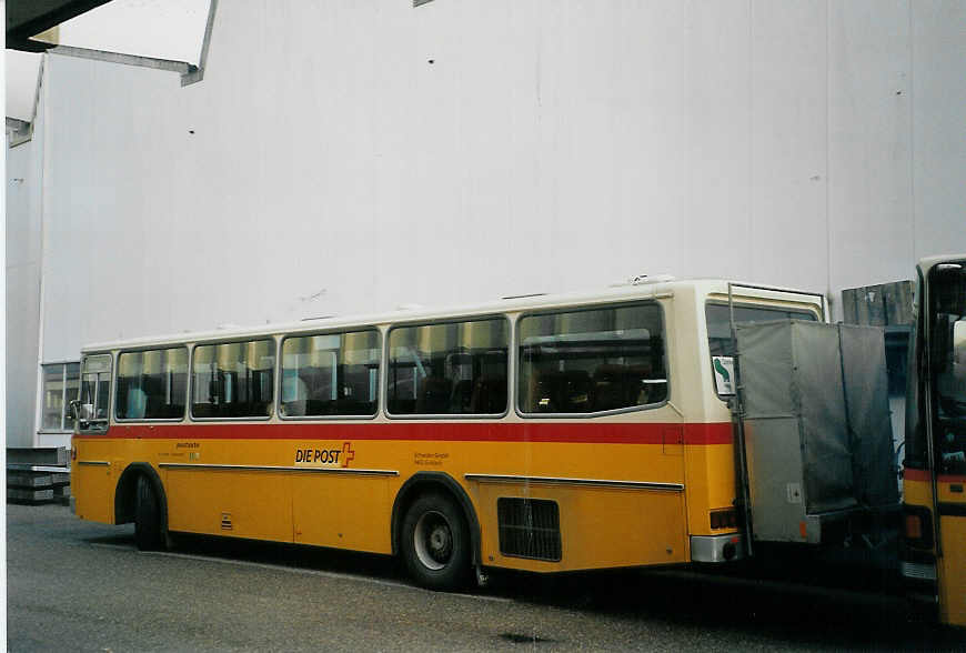 (072'710) - Schwizer, Goldach - Nr. 4 - Saurer/Tscher am 27. November 2004 in Biel, BTR