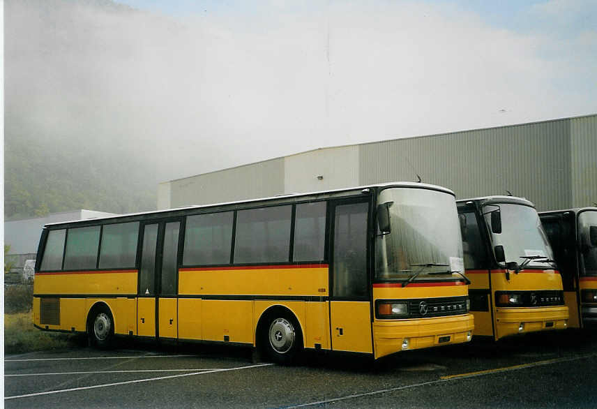 (072'722) - Schumacher, Metzerlen - Setra am 27. November 2004 in Biel, Rattinbus