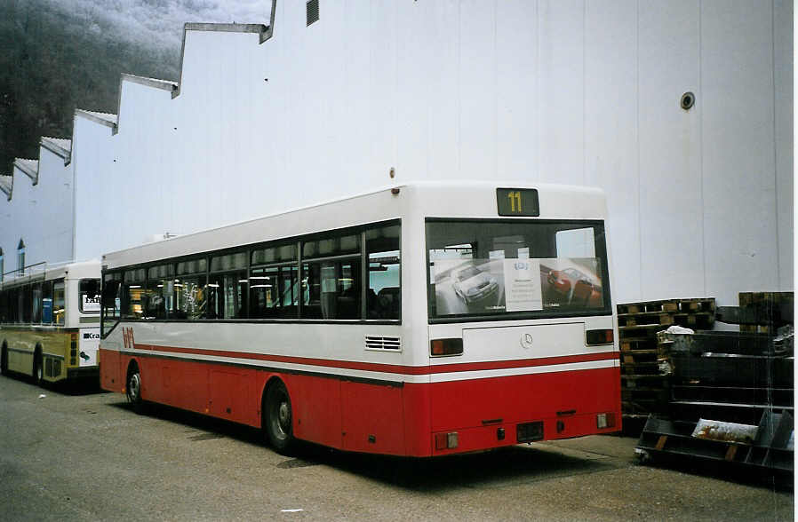 (074'025) - WV Winterthur - Nr. 280 - Mercedes (ex VBZ Zrich Nr. 620) am 16. Januar 2005 in Biel, BTR