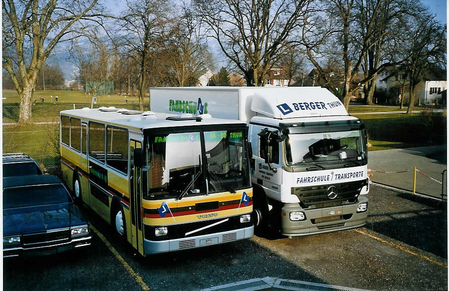 (075'724) - Fahrschule GA-RO, Thun - Volvo/Lauber (ex STI Thun Nr. 4; ex TSG Blumenstein Nr. 5) am 20. Mrz 2005 in Thun-Allmendingen