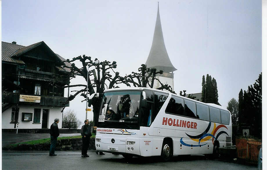 (076'202) - Hollinger, Basel - BS 1822 - Mercedes am 17. April 2005 in Aeschi, Gasthof Sternen