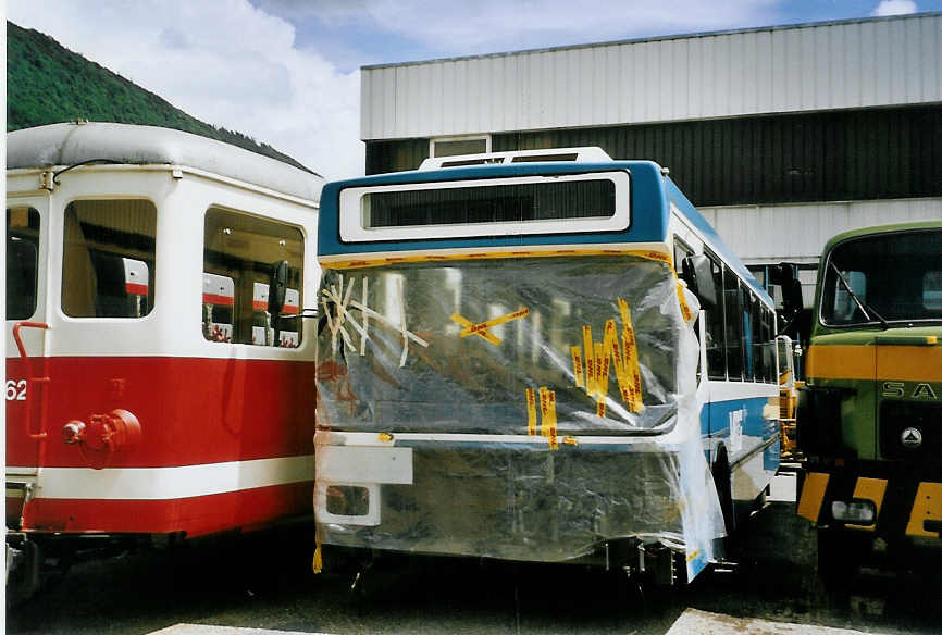 (078'228) - VBRF Regensdorf - Nr. 27 - Volvo/Hess am 9. Juli 2005 in Biel, BTR