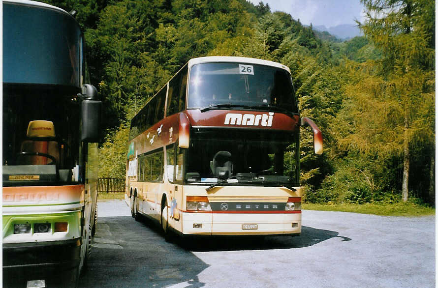 (080'304) - Marti, Kallnach - Nr. 26/BE 572'226 - Setra am 3. September 2005 in Bex, Salzsalinen