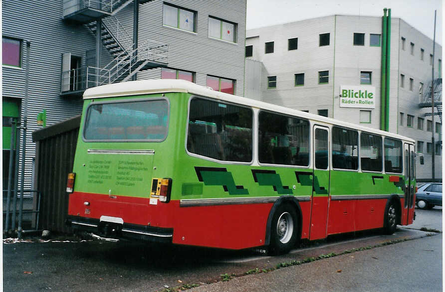 (081'035) - Wymann, Liebefeld - Saurer/Lauber (ex Odermatt, Hunzenschwil; ex P 25'673) am 19. Oktober 2005 in Lyssach