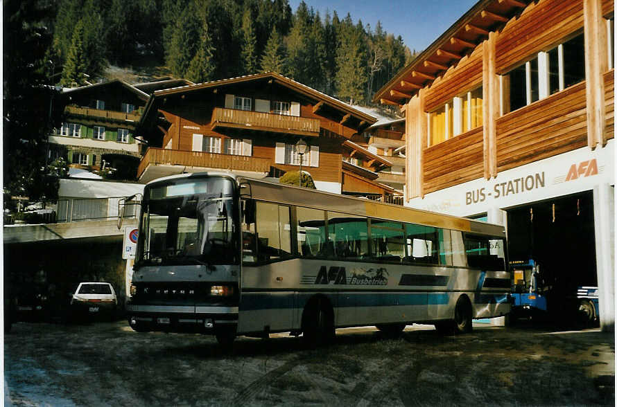 (081'822) - AFA Adelboden - Nr. 15/BE 26'974 - Setra (ex TPYG Yverdon Nr. 5) am 12. Dezember 2005 beim Autobahnhof Adelboden