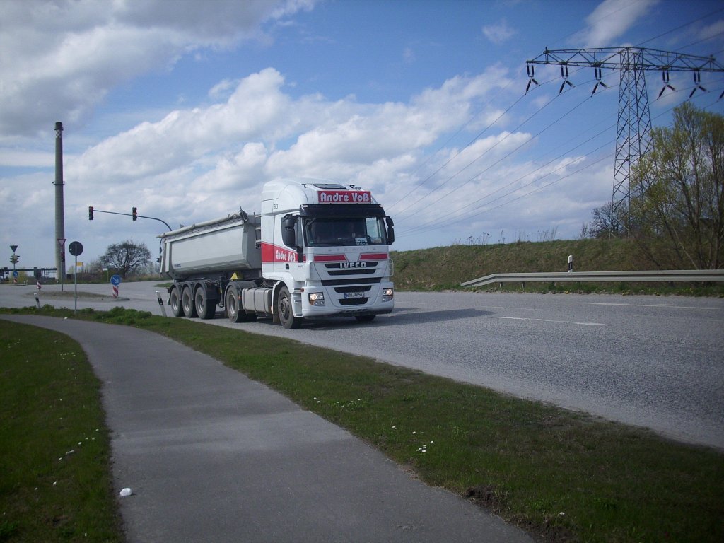 Iveco Kipper in Mukran.