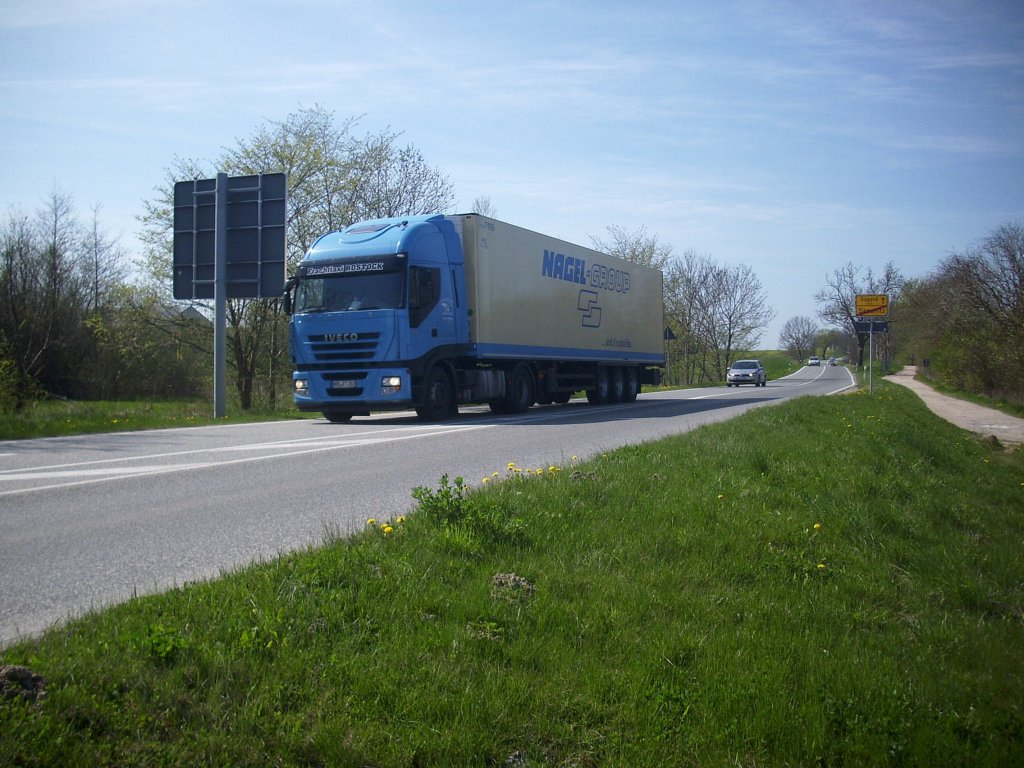 Iveco Sattelzug von Nagel in Sassnitz