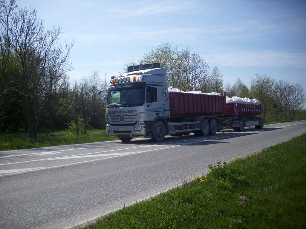 Mercedes-Benz Abroller in Sassnitz.