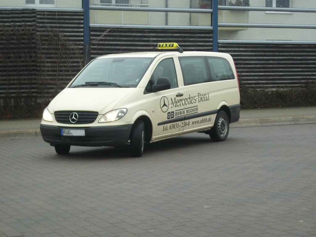 Mercedes Taxi in Bergen.