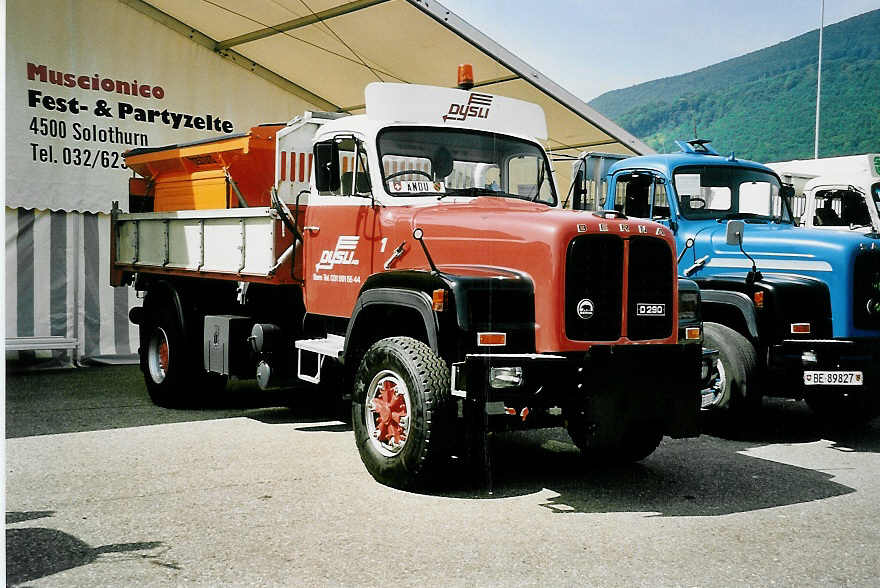 (042'801) - Aus dem Archiv: Dysli, Bern - Nr. 1/BE 3310 U - Berna am 26. August 2000 in Oensingen, Saurertreffen