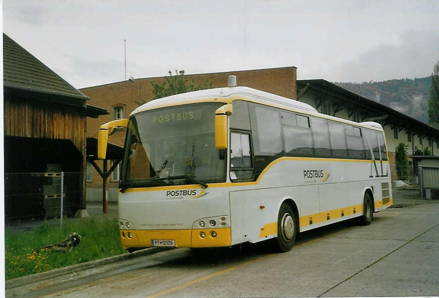 (084'711) - Aus Oesterreich: PostBus - PT 12'179 - Temsa am 8. Mai 2006 in Thun, Expo