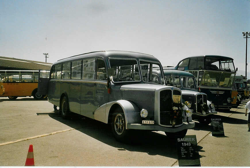 (086'416) - Schneider, Ermenswil - Saurer/Lauber am 18. Juni 2006 in Hinwil, AMP