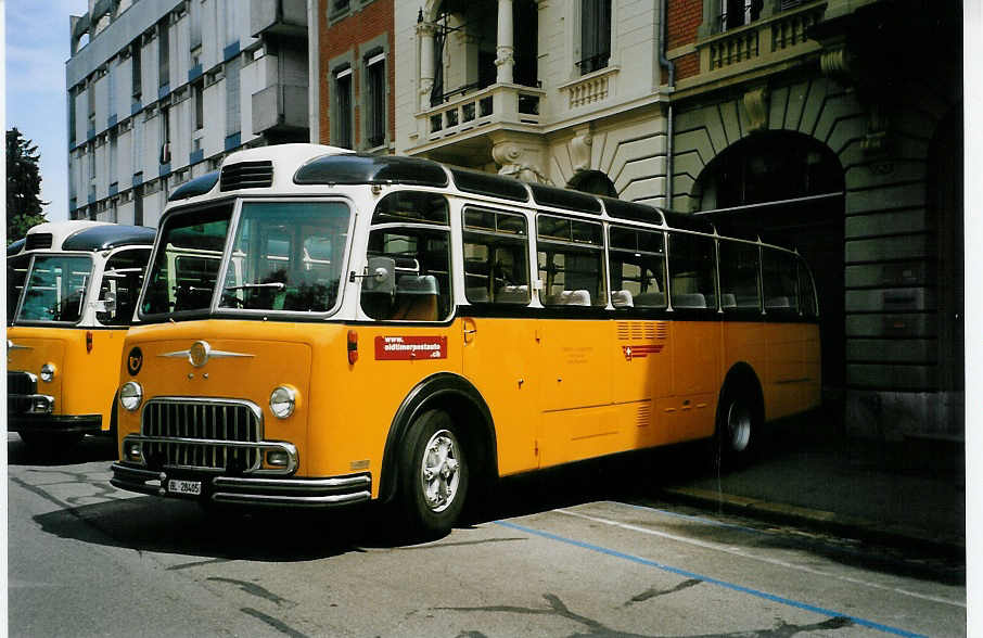 (086'916) - Lambach, Rieden - BL 28'405 - FBW/FHS (ex P 24'079) am 25. Juni 2006 in Bern, Museum fr Kommunikation