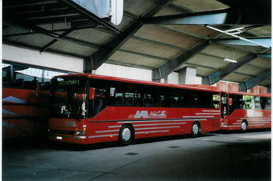 (088'031) - AFA Adelboden - Nr. 24/BE 26'701 - Setra (ex Nr. 11) am 27. Juli 2006 im Autobahnhof Adelboden