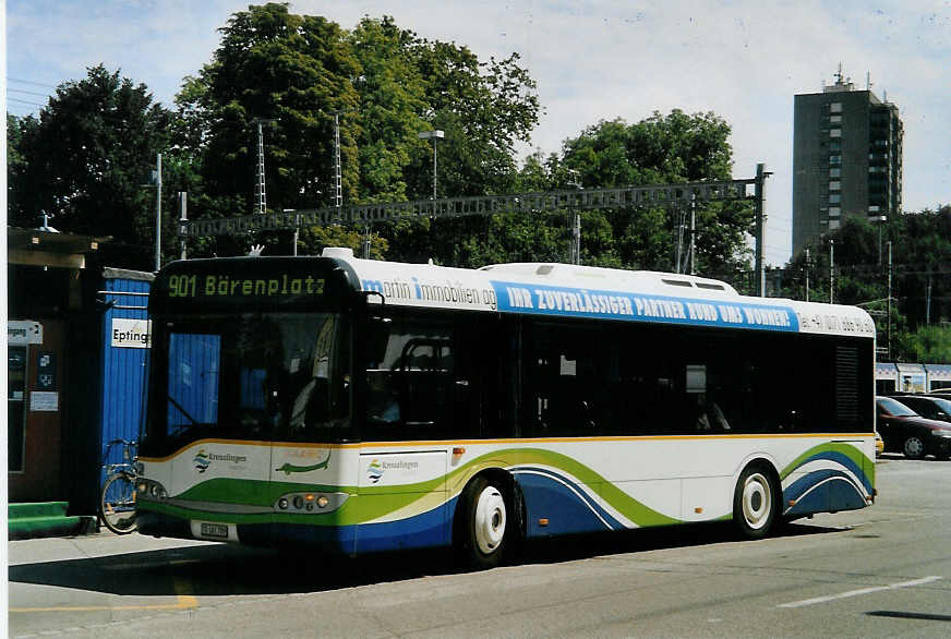 (088'324) - SBK Kreuzlingen - Nr. 89/TG 161'789 - Solaris am 31. Juli 2006 beim Bahnhof Kreuzlingen