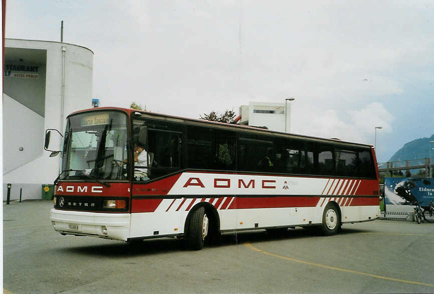 (088'830) - TPC Aigle - Nr. 4/VS 4209 - Setra (ex AOMC Aigle Nr. 4) am 5. August 2006 in Bouveret, Aquaparc