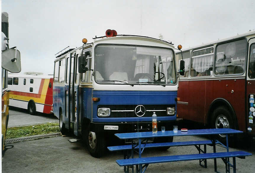 (089'123) - Niederer P., Langwiesen - ZH 141'568 - Mercedes/R&J (ex Stoll, Wilchingen) am 19. August 2006 auf dem Gurnigelpass