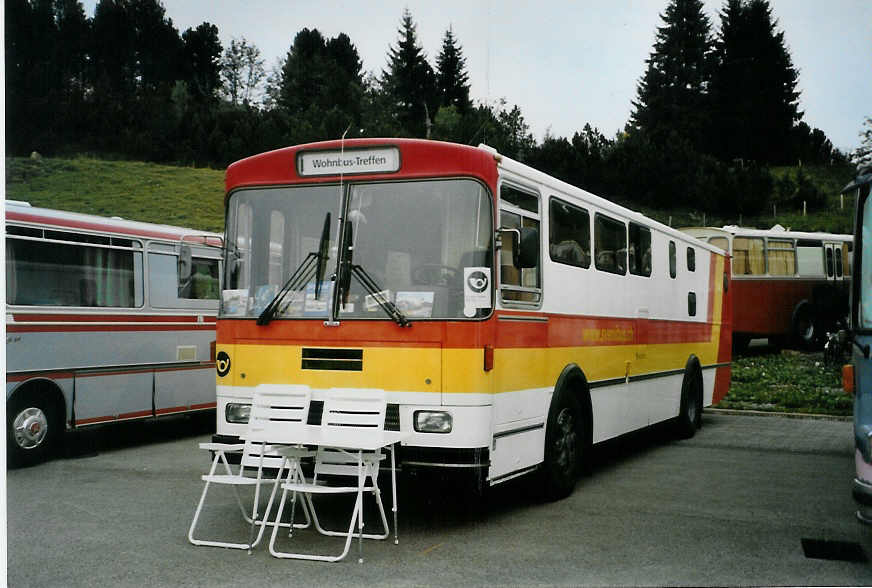 (089'130) - Tiemann, Oetwil - Nr. 12/ZH 675'807 - Saurer/R&J (ex Privat; ex Tschannen, Zofingen Nr. 12) am 19. August 2006 auf dem Gurnigelpass