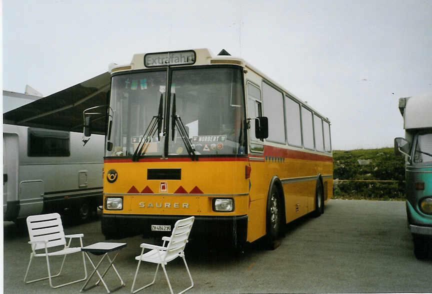 (089'215) - Toldo, Zrich - ZH 484'215 - Saurer/R&J (ex Peter, Pfaffnau) am 19. August 2006 auf dem Gurnigelpass