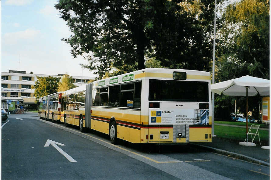 (089'320) - STI Thun - Nr. 73/BE 387'073 - MAN am 25. August 2006 in Thun, Lachen