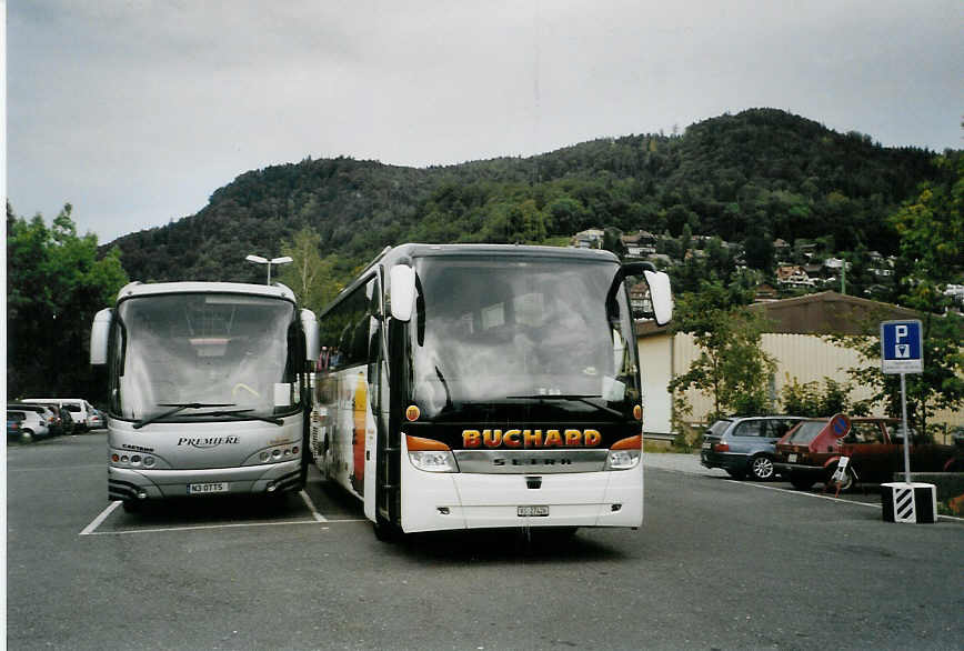 (089'325) - Buchard, Leytron - Nr. 10/VS 27'426 - Setra am 26. August 2006 in Thun, Seestrasse